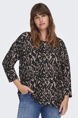 ONLY trui zacht brei print