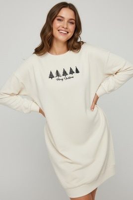 ONLY ECO jurk CARXMAS