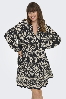 ONLY jurk lange mouw v-hals