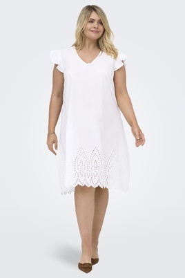 ONLY jurk borduursel 100% katoen