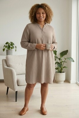 ONLY blouse lang mousseline eco kato