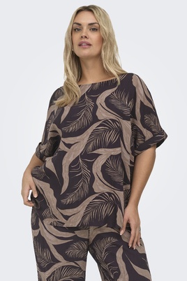 ONLY blouse korte mouw ronde hals EC