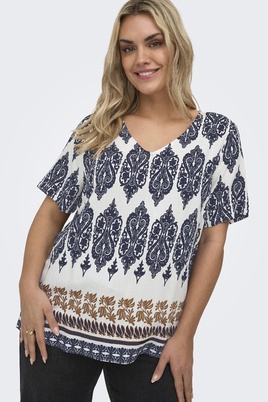 ONLY shirt korte mouw v-hals