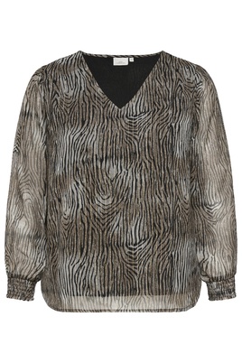 ONLY shirt glitter lange mouw