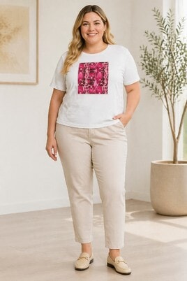 ONLY ECO shirt opdruk voor