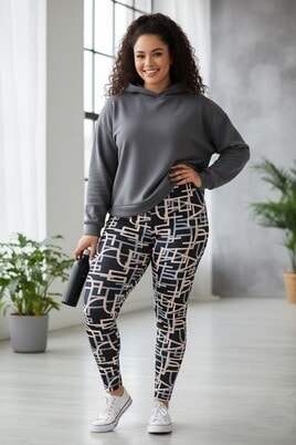 ZHENZI legging Susa print