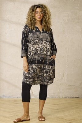 ZHENZI tuniek 3/4 mouw