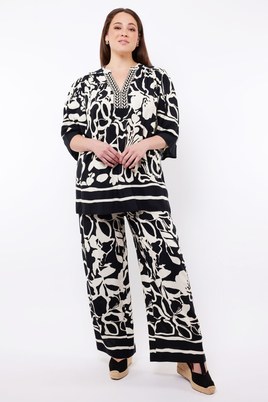 Exxcellent broek Maris print