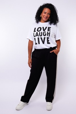 Exxcellent broek met zijstreep