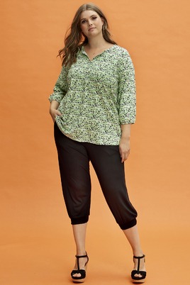 ZHENZI shirt SYLVA fijn bloemetje