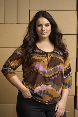 ZHENZI shirt print DEBORAH