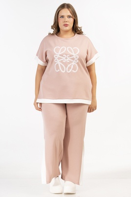 Curviss blouse opdruk