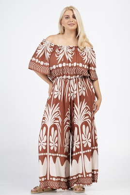 Curviss jumpsuit off shoulder