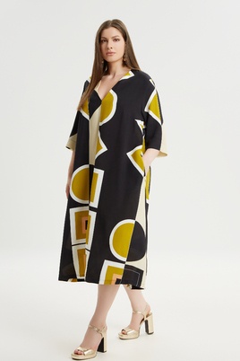 Mat Fashion jurk print