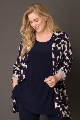 COLLETTA blouse print