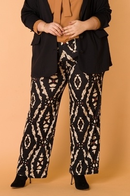 COLLETTA broek etnische print