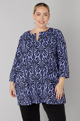 COLLETTA tuniek Ronde hals split