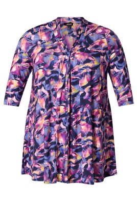 COLLETTA tuniek plooien hals