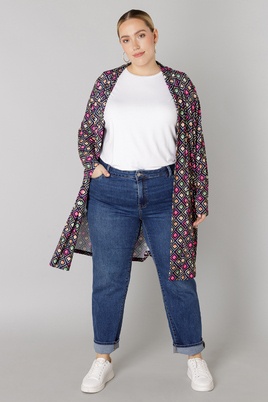 COLLETTA vest lang print