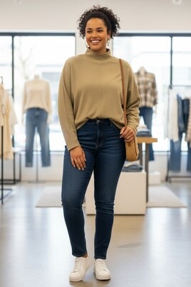 Yest Curve sweater Giselle