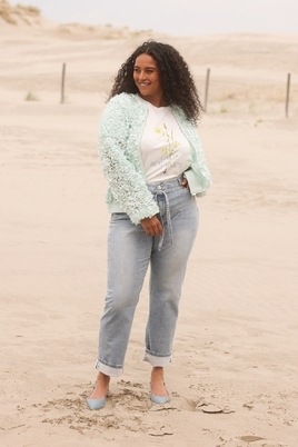 Yest Curve broek Violet Essential