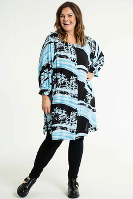 Gozzip tuniek Molly blue zwart