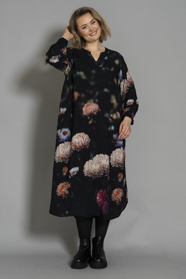 Gozzip jurk met bloemenprint