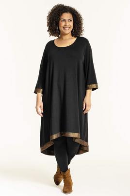 Studio jurk Evelyn glans zoom