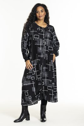 Studio jurk Gulnare graphic print
