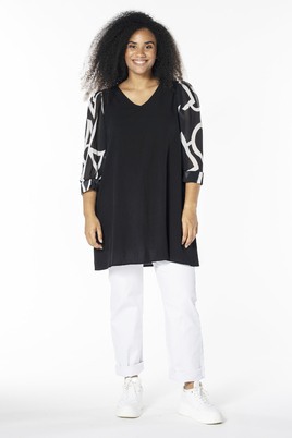 Studio tuniek Kyra print mouwen