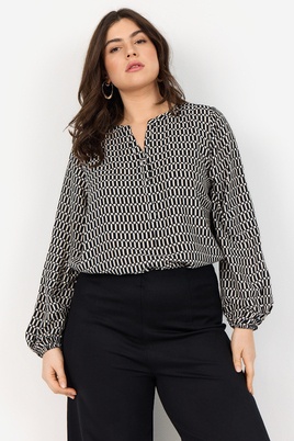 Wasabi eco blouse tuniek print