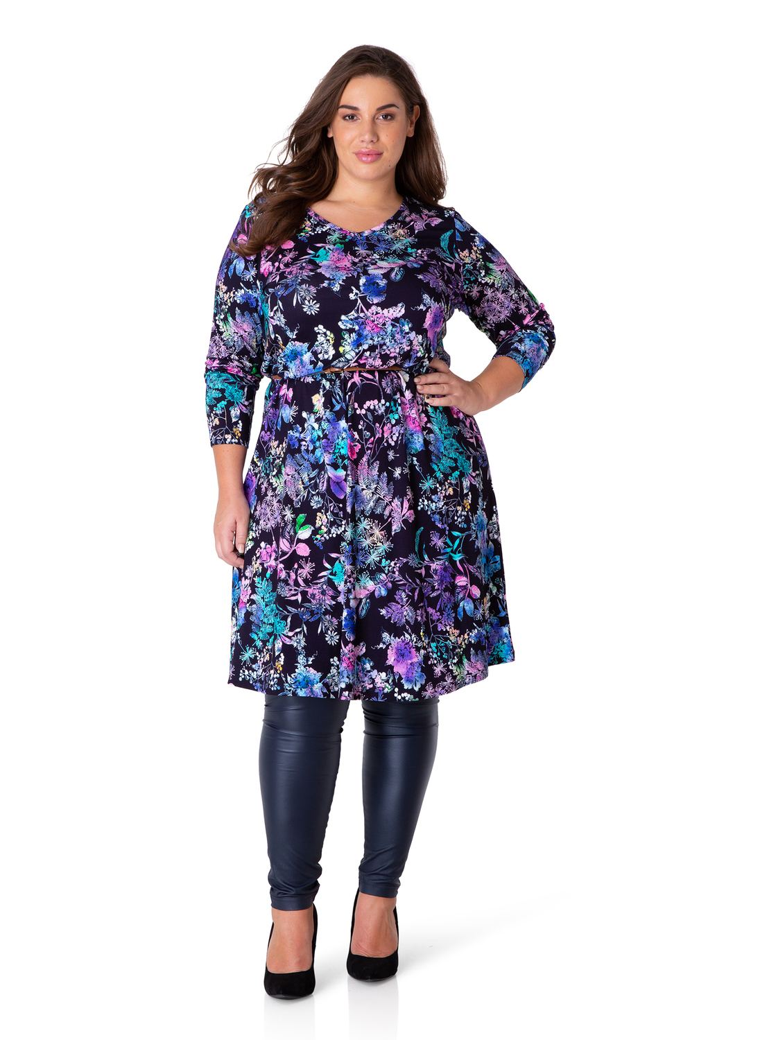 Grote maten damesmode | MATELOOS | maten Designers Clothing Tregging Doris Yesta 76CM
