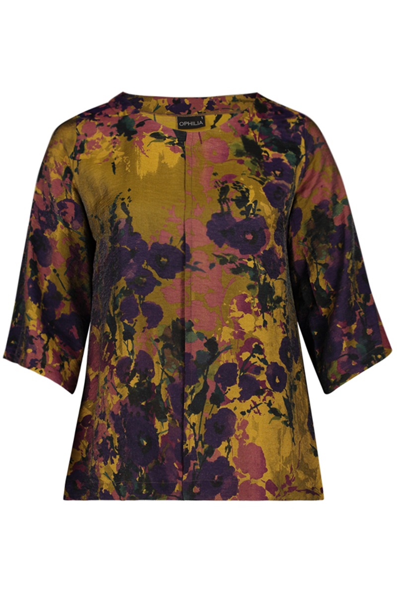 kwartaal Vader Avondeten Grote maten damesmode | MATELOOS | grote maten Designers :: Clothing :: Ophilia blouse Denise print kwartaal Vader Avondeten Grote maten damesmode | MATELOOS | grote maten Designers :: Clothing :: Ophilia blouse Denise print